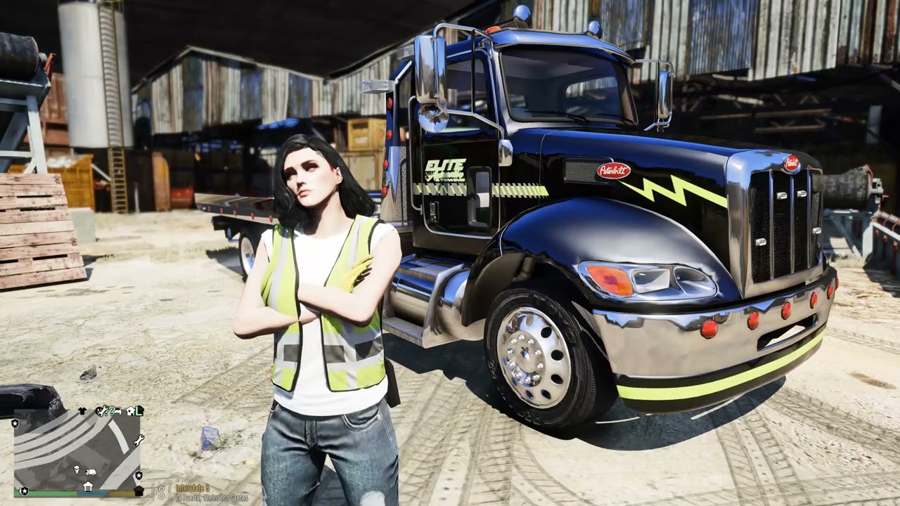 Gta 5 Let's Go To Work As A LS Female Mechanic - Towing Services/Jobs!