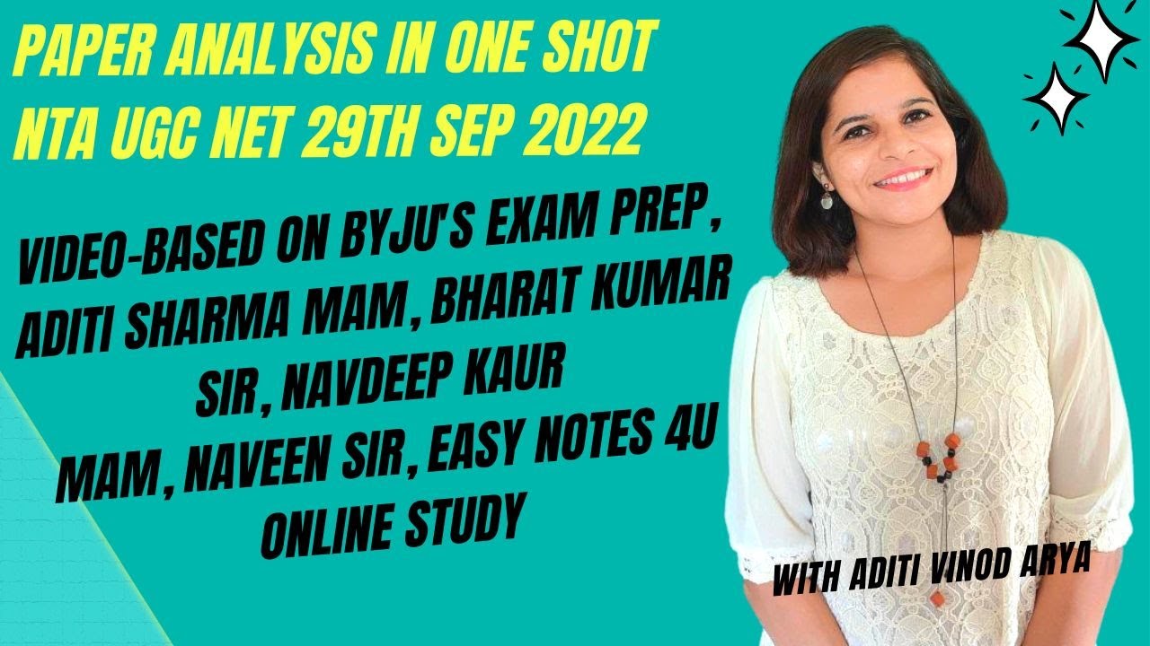 NTA UGC NET Paper analysis 2022 II Like never before