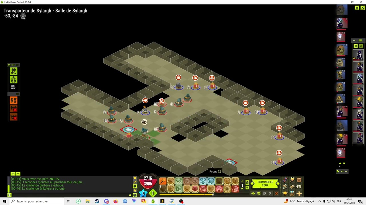 Run FRIGOST - SYLARGH (BOSS) - TEAM XELOR DOFUS