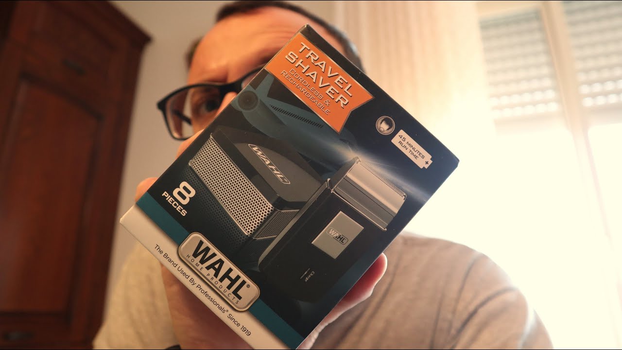 IL MIO NUOVO RASIO ELETTRICO !! WAHL Travel Shaver UNBOXING