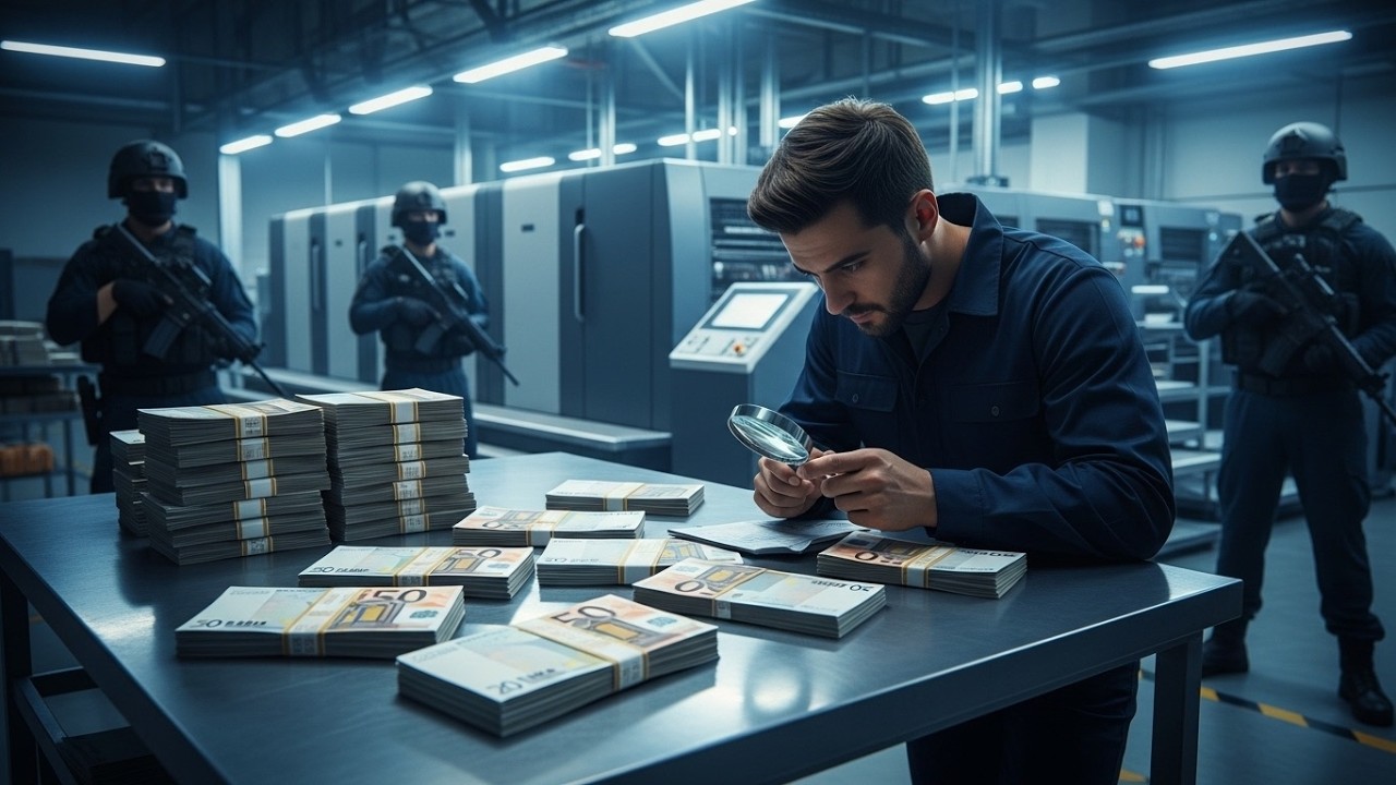 Inside the High-Security Mint: How They Print the Euro