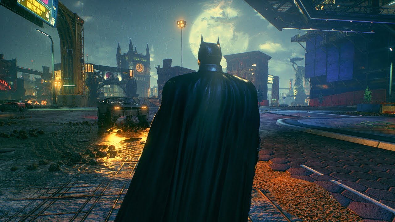 THE BATMAN 2022 [Film Accurate Mod] Looks Stunning in Batman Arkham Knight
