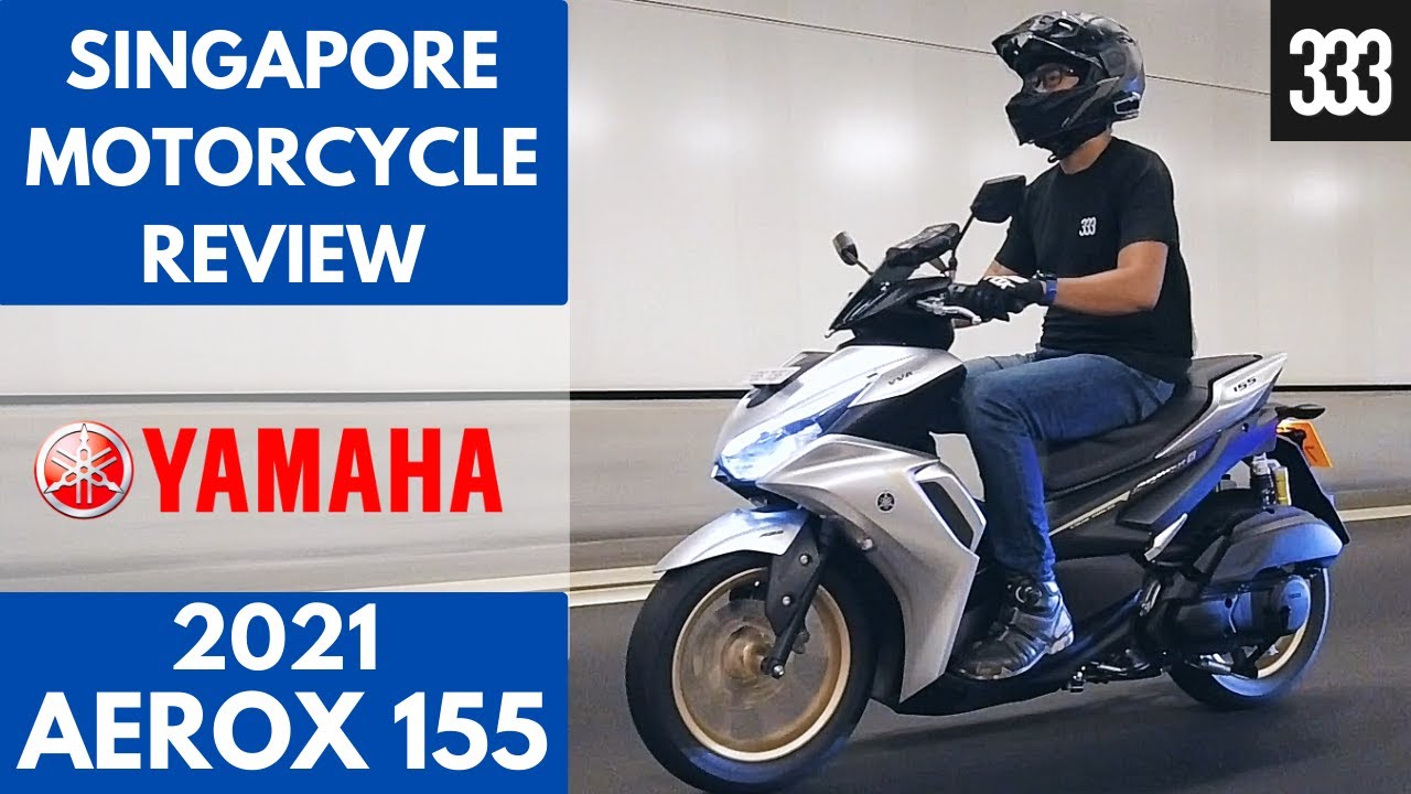 Yamaha Aerox 155 2021 года | ОБЗОР МОТОЦИКЛОВ ИЗ СИНГАПУРА
