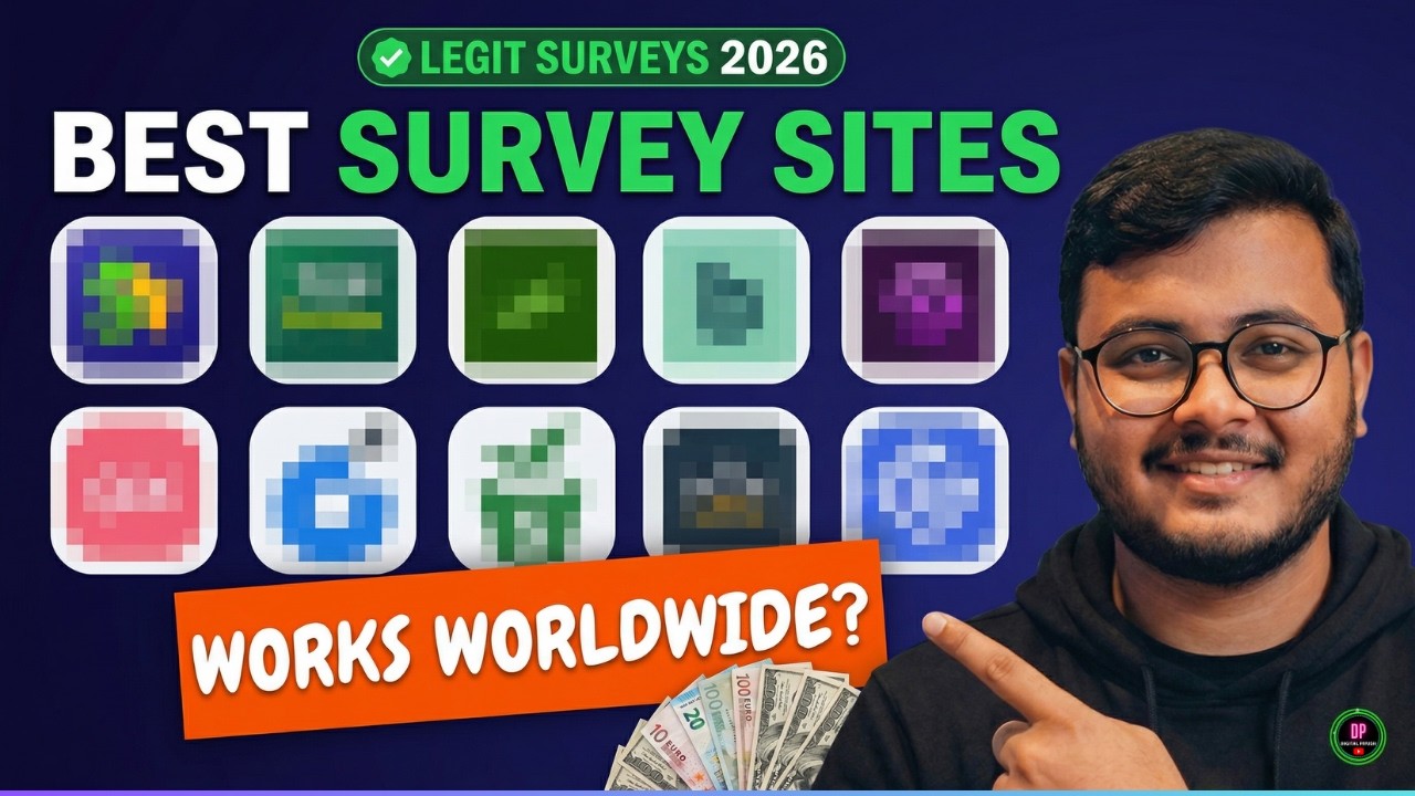 9 Legit Survey Sites 2026 | Best Survey Websites That Work Worldwide