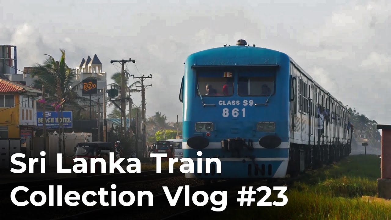 Sri Lanka Train Collection Vlog 23: Lunawa Morning Trainspotting Part 03
