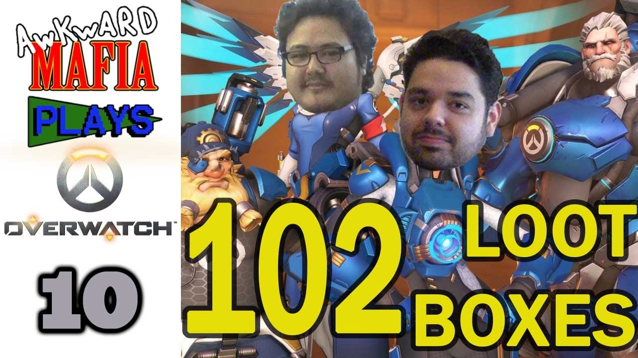 Awkward Mafia Plays Overwatch (Part 10) Openning 102 Lootboxes