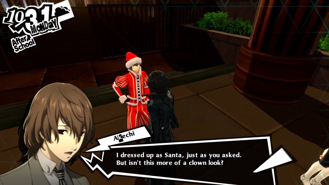 Persona 5 - Akechi Costume Dialogue (ENG)