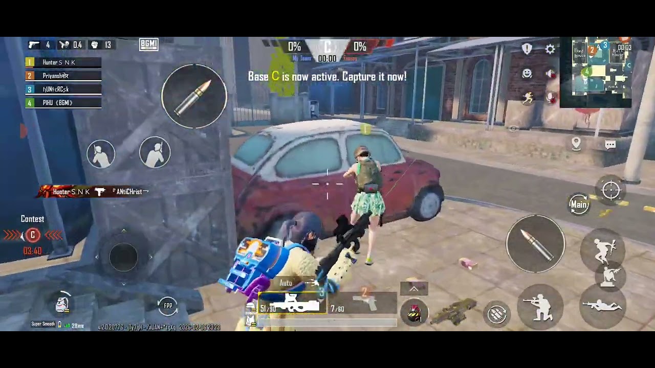 First time playing Domination mode in bgmi with my brother