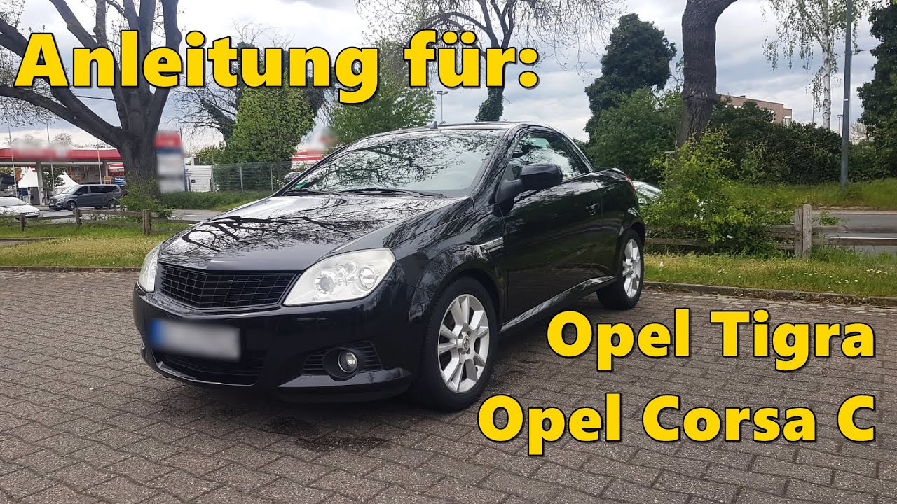 Auto Klimaanlage riecht nach Essig / Muffig / Klimaanlage Reinigen / Opel Tigra Twintop / Corsa C