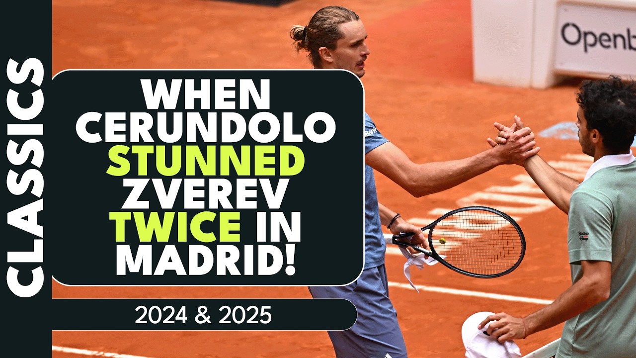 When Cerundolo STUNNED Zverev Two Years In A Row In Madrid! 🔥 | 2024 & 2025