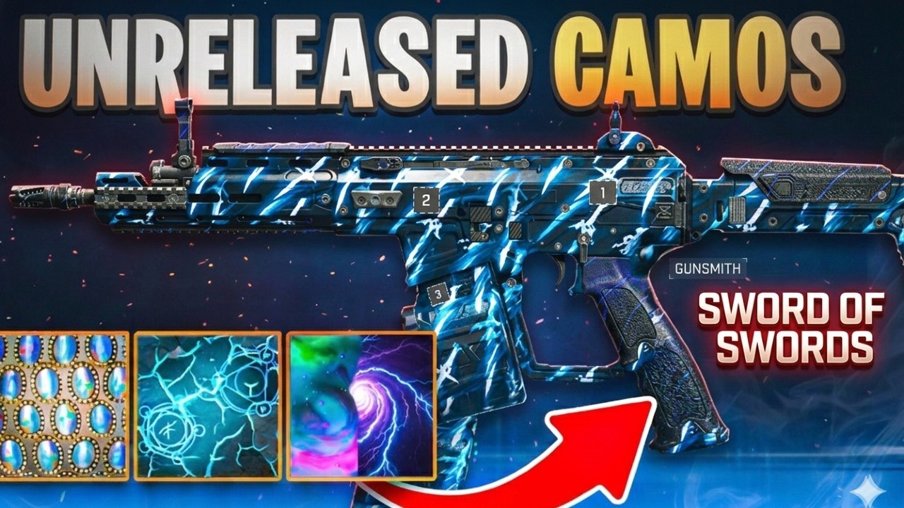 *NEW* CAMO SWAP GLITCH BO7! UNRELEASED CAMOS! UNLOCK SWORD OF SWORDS CAMO EARLY