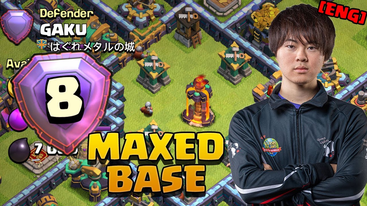 I found GAKU in Legends League | Pekka Smash vs EVERY Base Style | Clash of Clans English