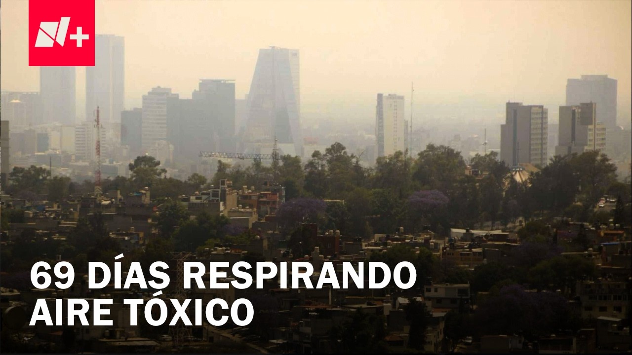 Crisis de salud en CDMX: Solo un día de aire limpio en lo que va del 2026 - En Punto