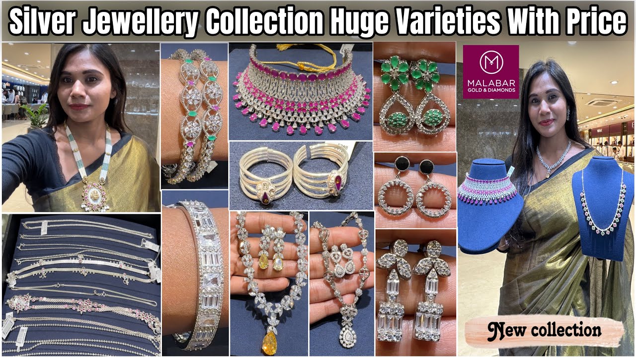 Rs.200 Starts🥰Malabar Silver Jewellery| Silver Jewellery Huge Variety| Silver Necklace Silver Payal|