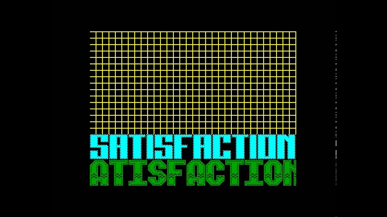 Satisfaction megademo zx spectrum demo