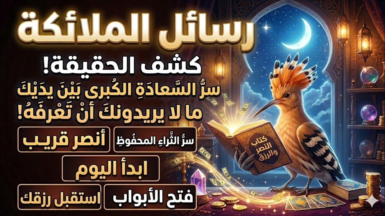 والله والله والله أرسلها الحي القيوم إليك سبب اسمع ما تريد روحك إخبارك به.افتح رسالتك بأى وقت