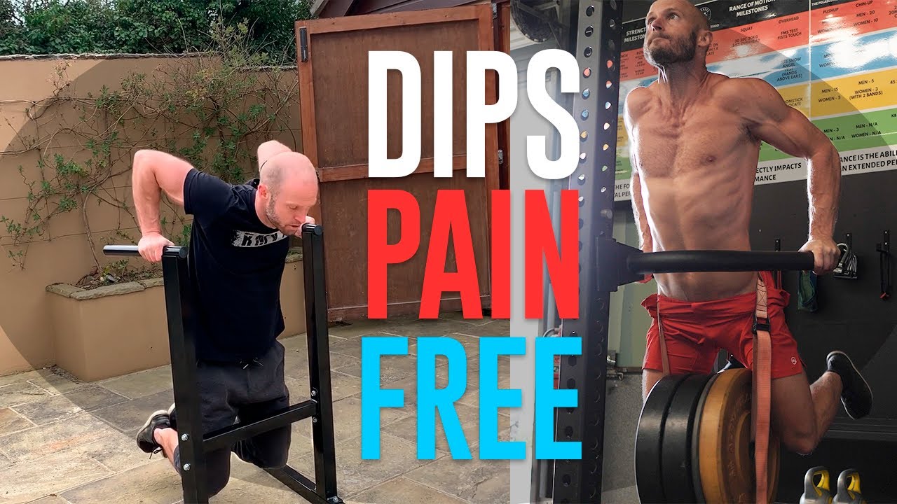 How To Do Deep Dips Pain Free!
