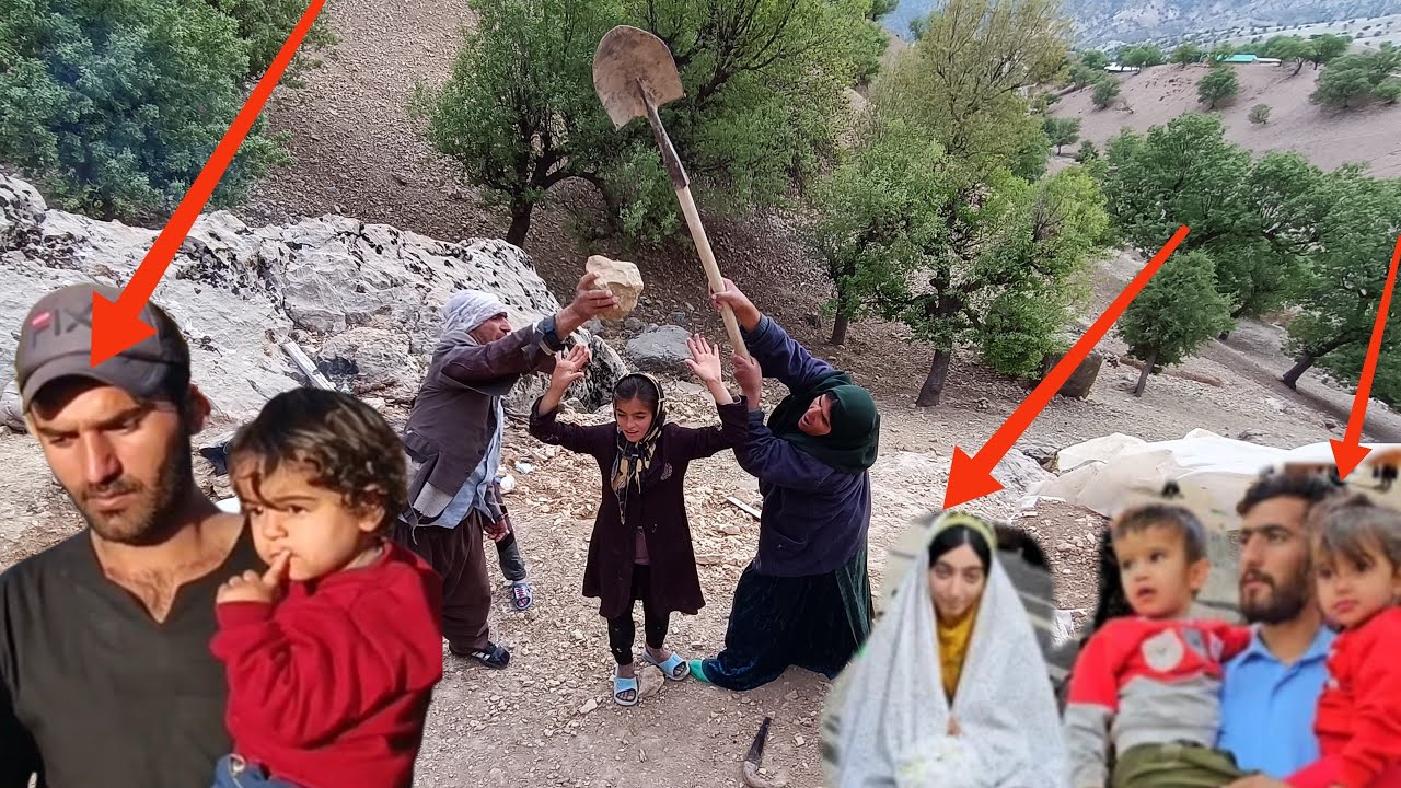 Masoumeh and Saleh looking for their mother: Jesus, the impudent man in the mountains