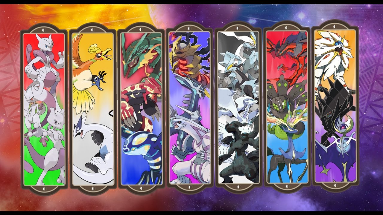 Pokemon All Main Legendary Pokemon OST