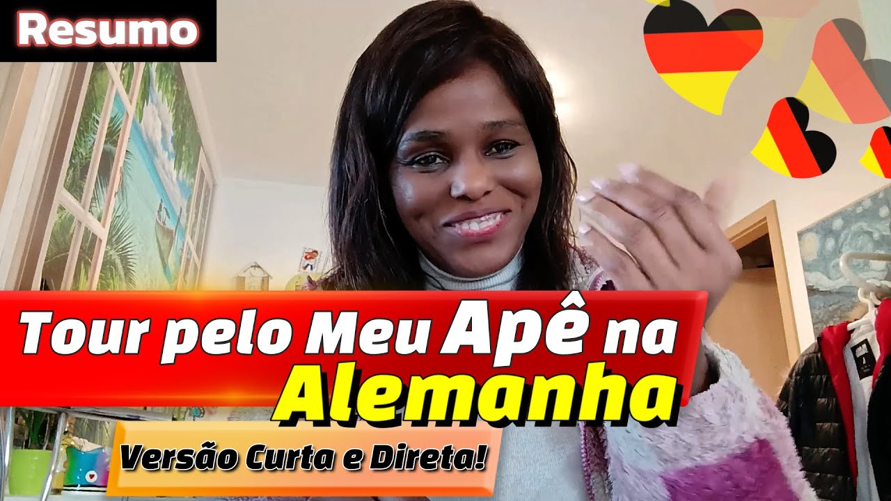 ✨🇩🇪 Meu Apê na Alemanha | Tour Resumido (Versão Curta)