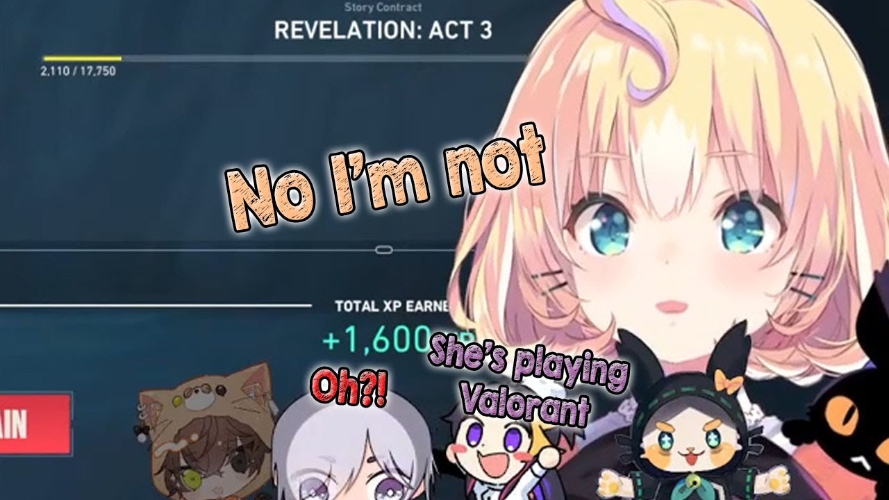 Millie secretly playing valorant (Shu hopcon) while attending Alban's totsu