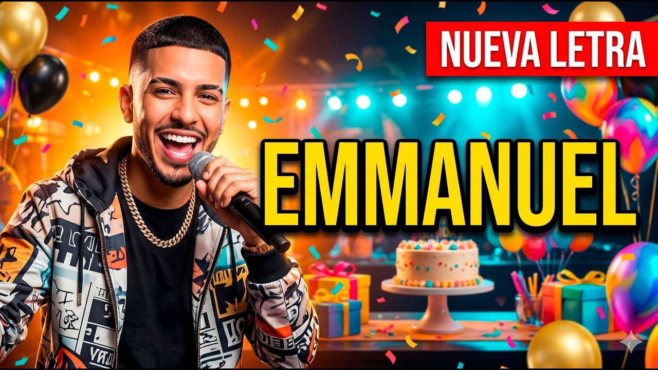 Feliz Cumpleaños Emmanuel 🎂 Reggaeton & Dembow Bailable 👑 El Cartel de Emmanuel (Birthday Anthem)