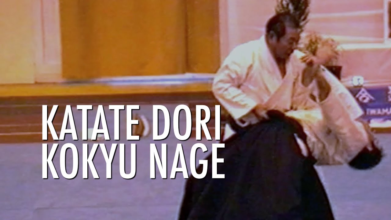 MORIHIRO SAITO Sensei - KATATE DORI KOKYU NAGE (Aikido Lost Seminar France 1989)