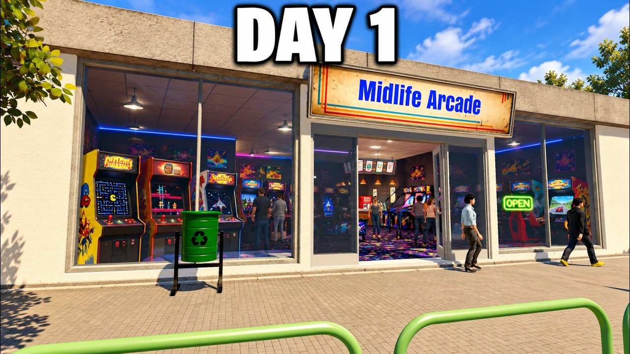 Retro Arcade Shop Simulator 1