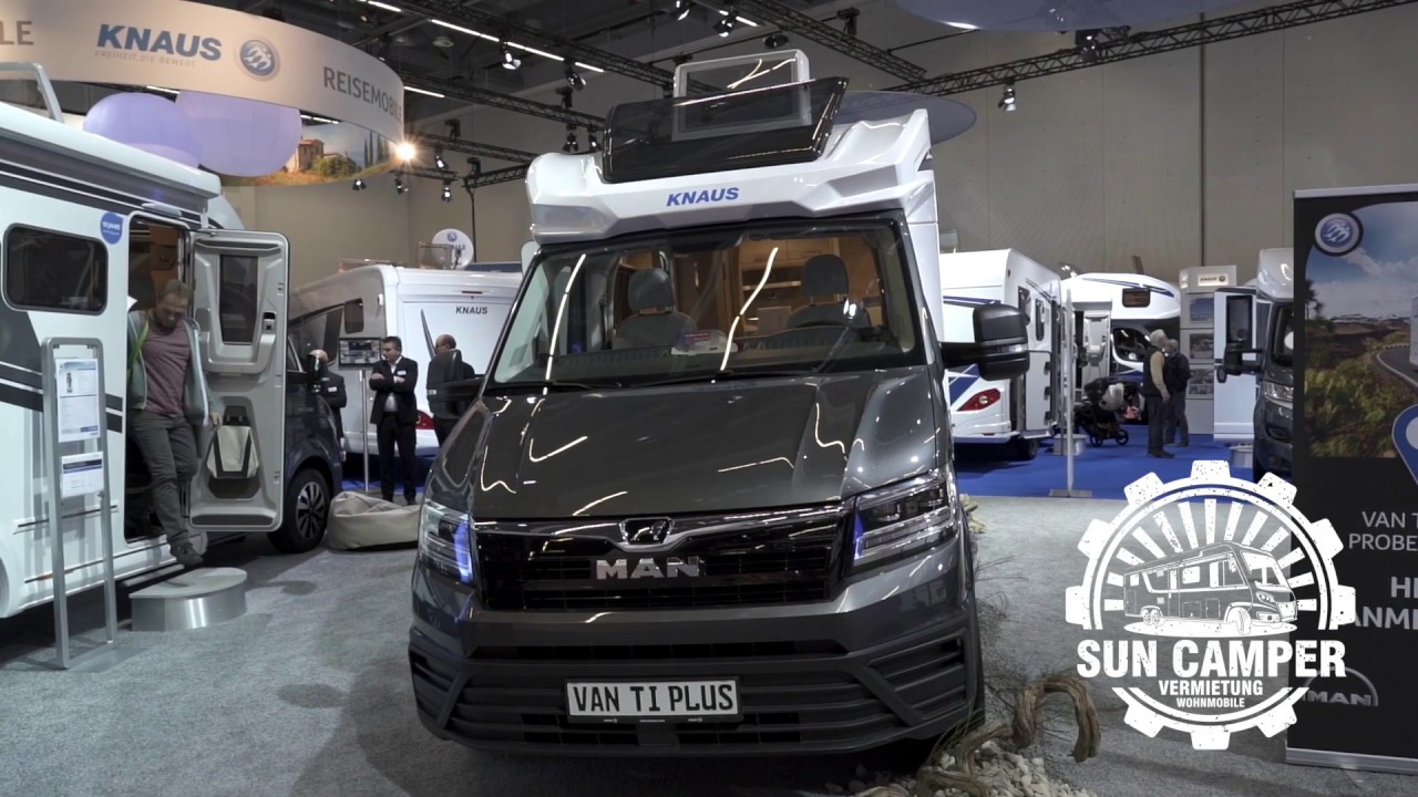KNAUS VAN TI PLUS 700 LF NEUHEIT 2019, 4x4 Allrad Wohnmobil MAN TGE