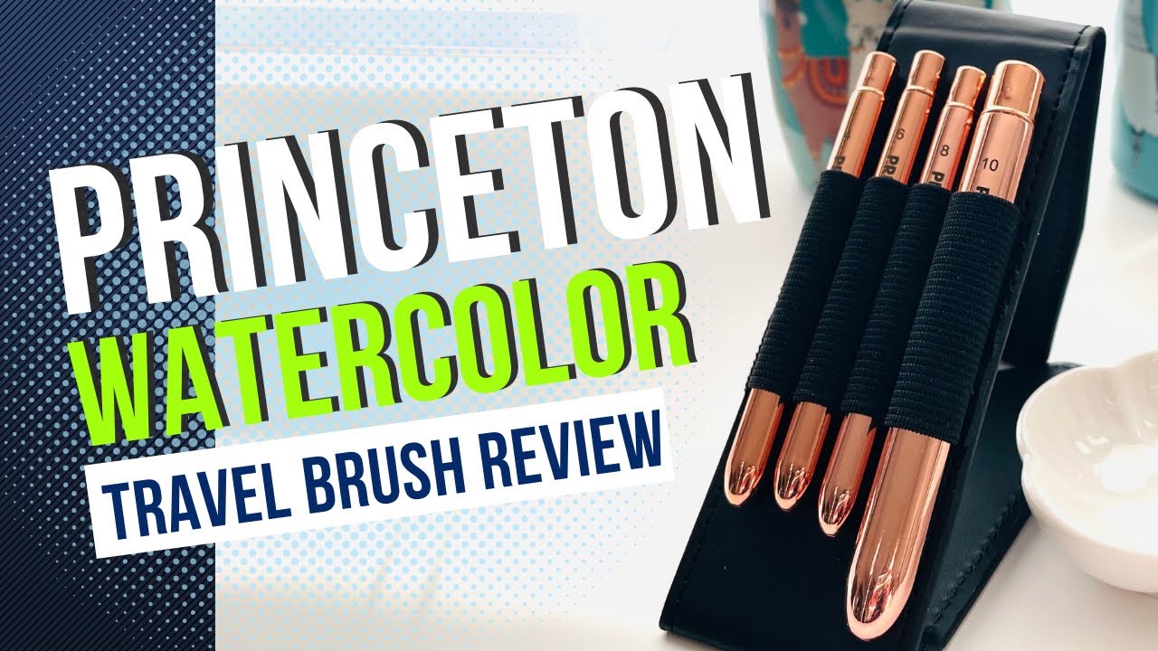 REVIEW: Princeton Neptune Pocket Travel Brushes Unboxing
