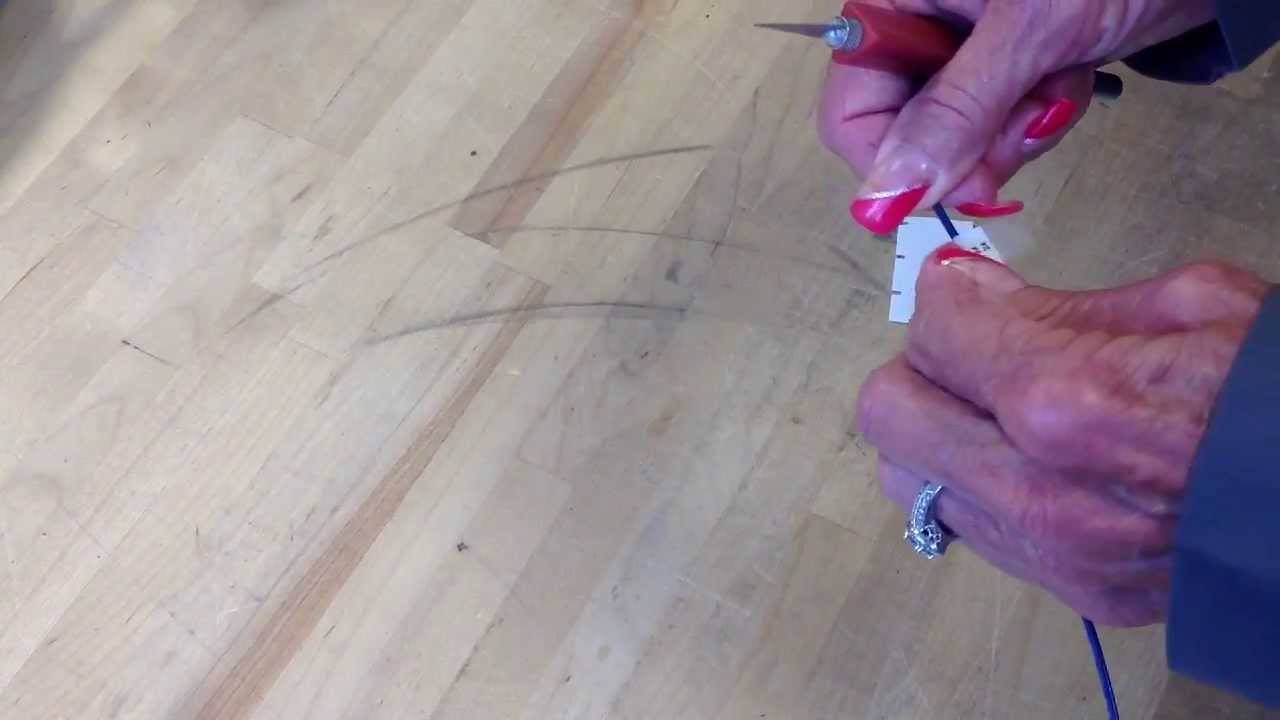 How to label a wire