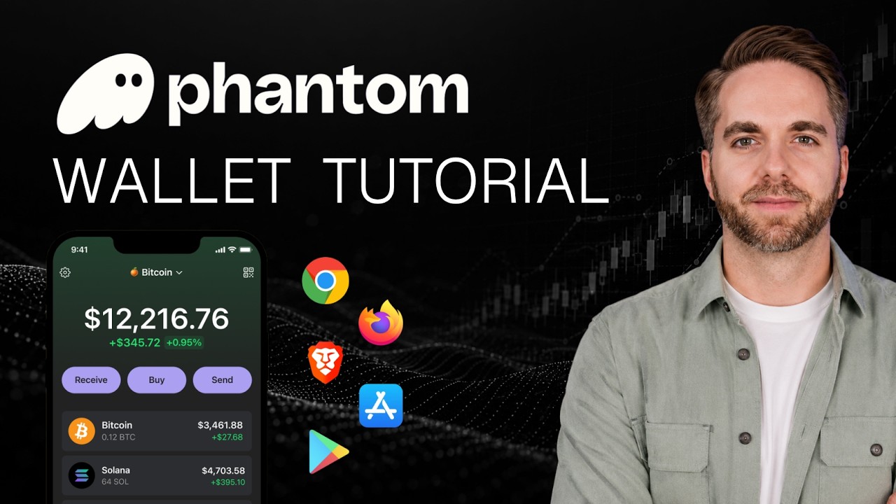 Solana-Wallet Tutorial (Phantom) - Erstellen, Einzahlen, Auszahlen, Meme Coins, Trading & Tipps