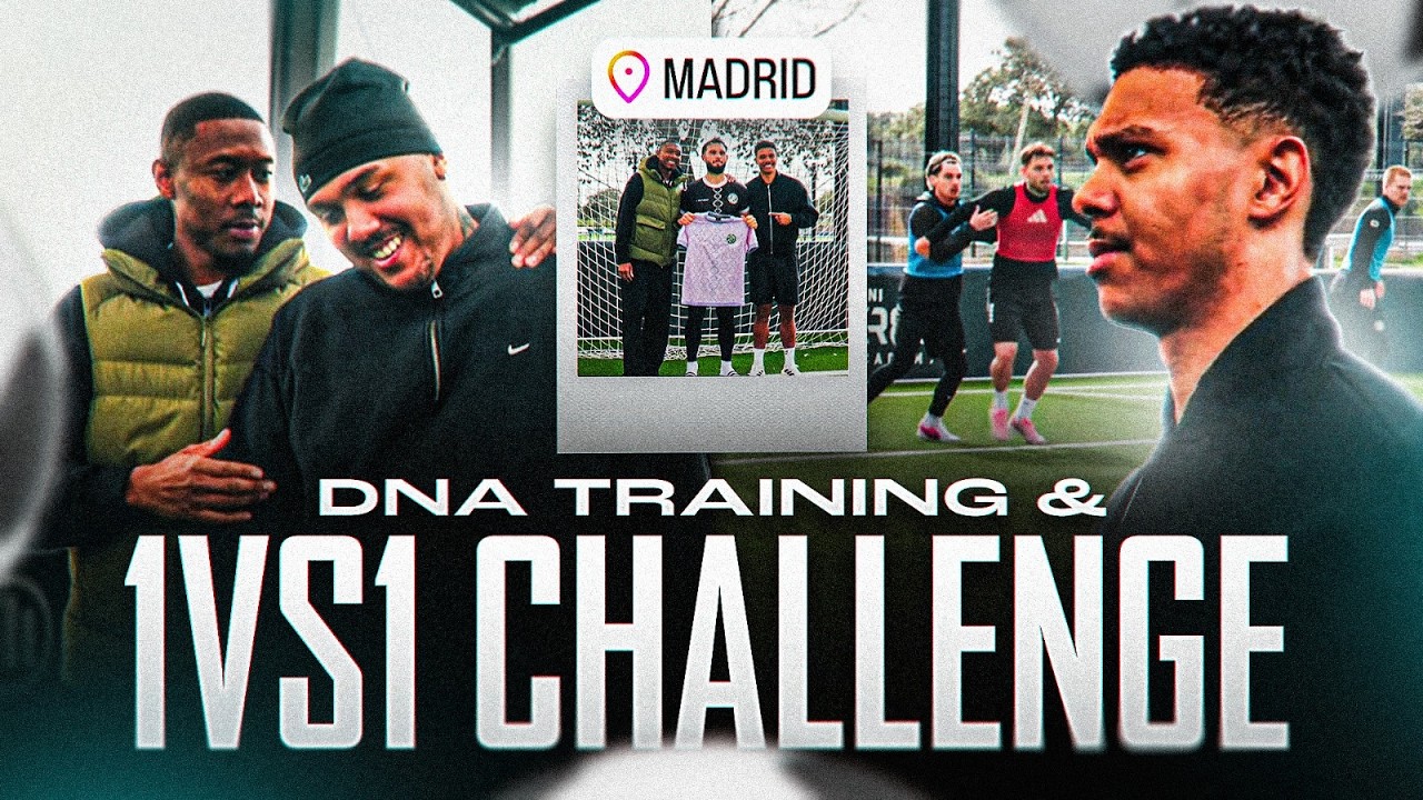 WILLY VS ALABA & ADAM FUSSBALLCHALLENGE🔥⚽ DNA VORBEREITUNG TAG 2🧬