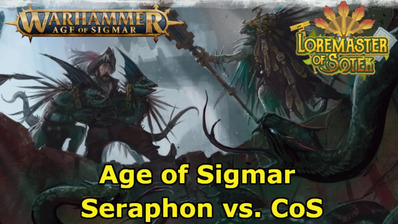 Lorebeards AoS League 3rd Match - Seraphon vs. Cities of Sigmar (AGAIN)