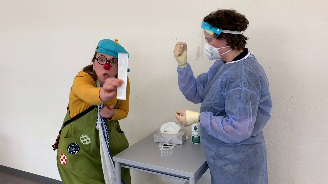 Schnelltests mit Schulclown Bubu (Kurzversion)
