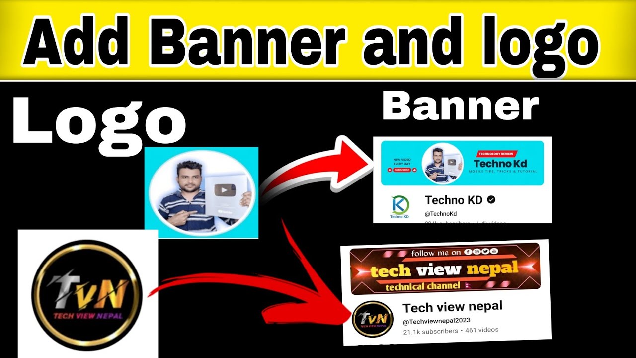 YouTube मा Logo र Banner कसरी लगाउने ? how to add logo and banner in youtube channel