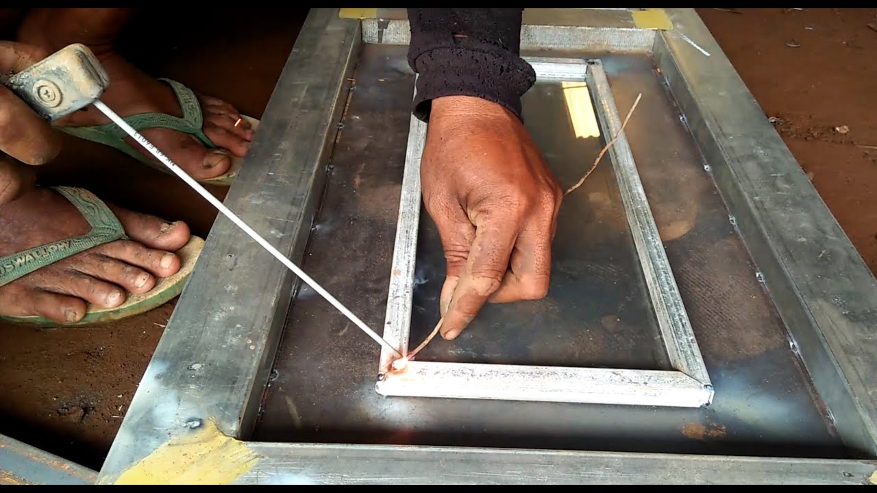 TRIK PASANG KACA PADA PINTU BESI