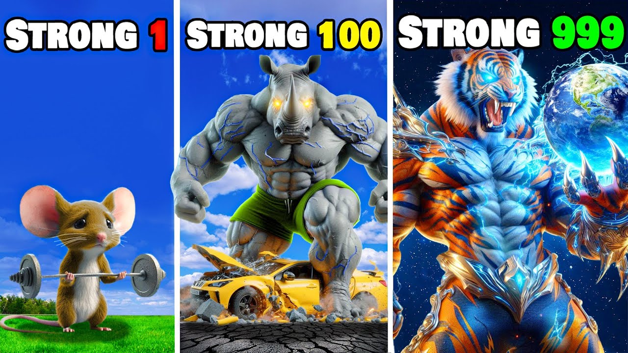 Weakest To STRONGEST ANIMALS in GTA 5