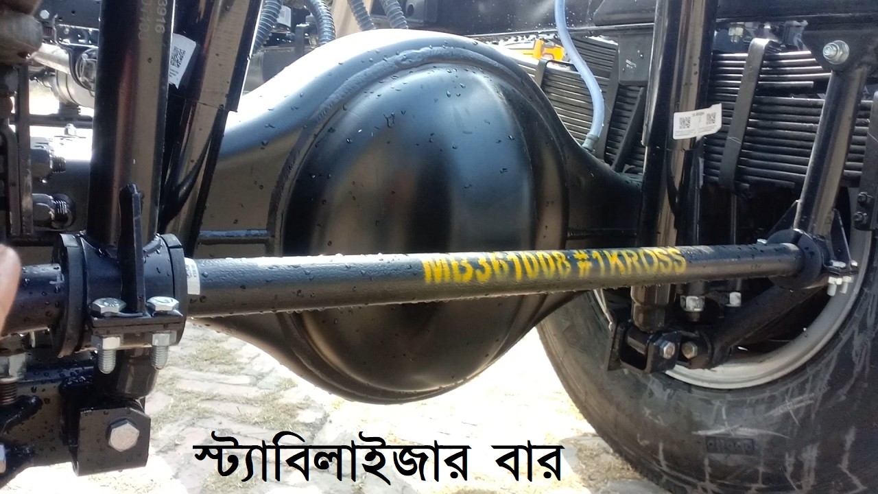 🚍এ্যান্টিরোল বার বা স্ট্যাবিলাইজার বার এর কাজ কি? 🛠️Anti-roll Bar function in Bus🚌