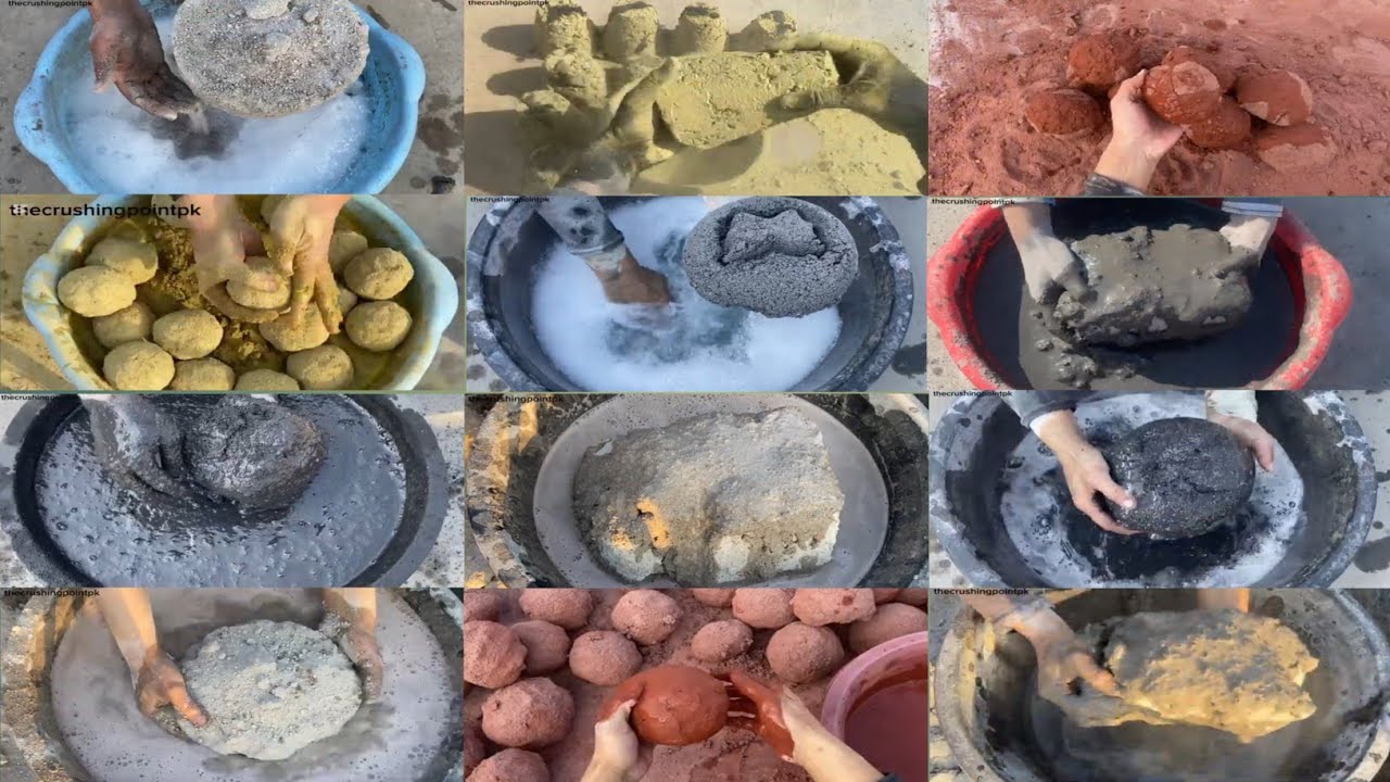 ASMR Edits NonStop Satisfying Dry+Water Crumbling 🤤||Relaxing Sounds ✨💥