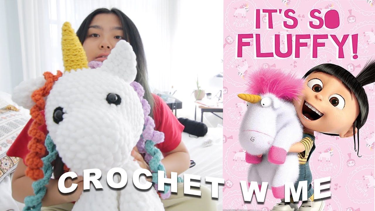 crochet w me 🦄 GIANT UNICORN!!