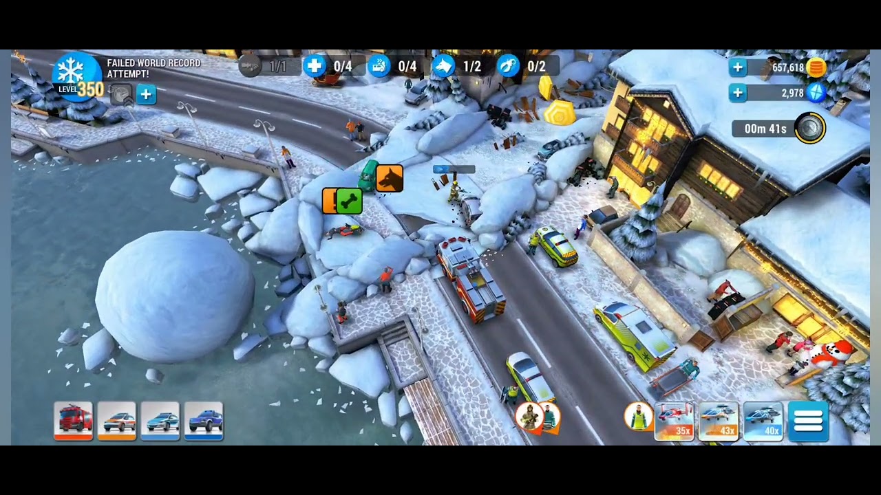 Failed World Record Attempt! Giant Snow Globe Disaster ❄️⚠️ EMERGENCY HQ 2025 Rescue  @PlayByHan