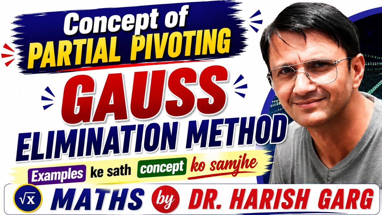 Gauss Elimination Method | Partial Pivoting Process