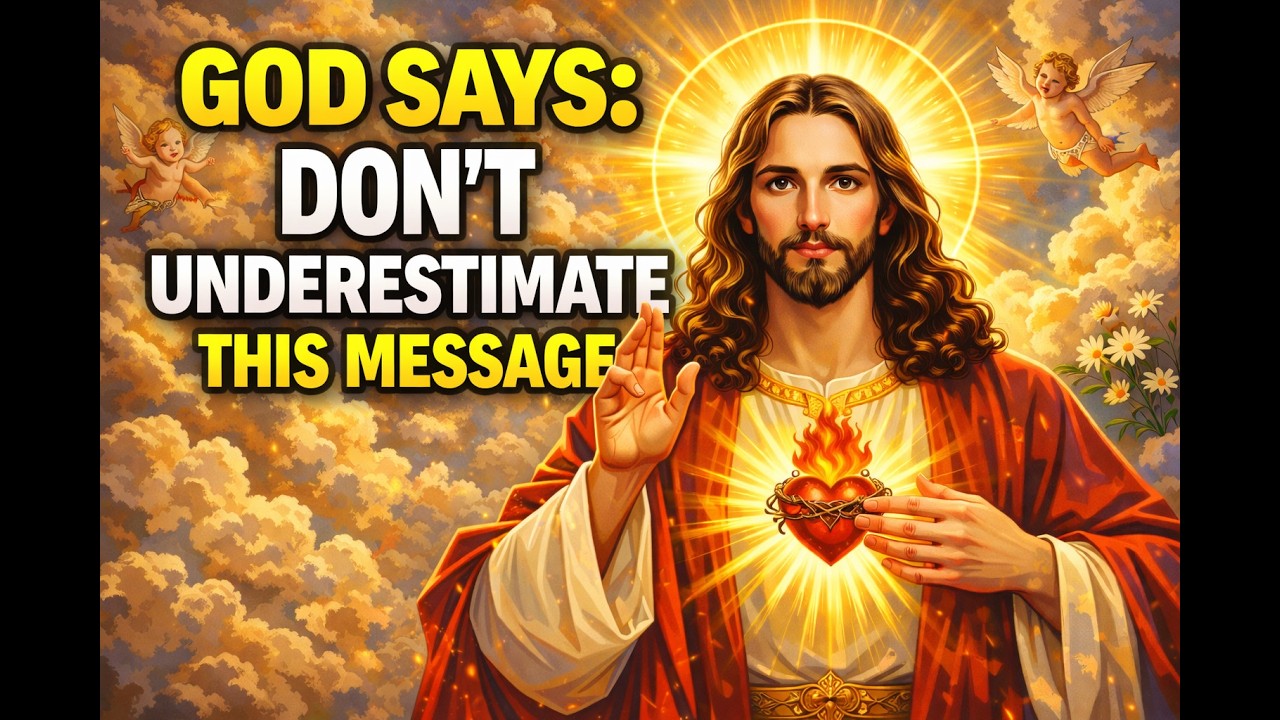 God says: Don’t underestimate this message — because it’s arriving right on time.