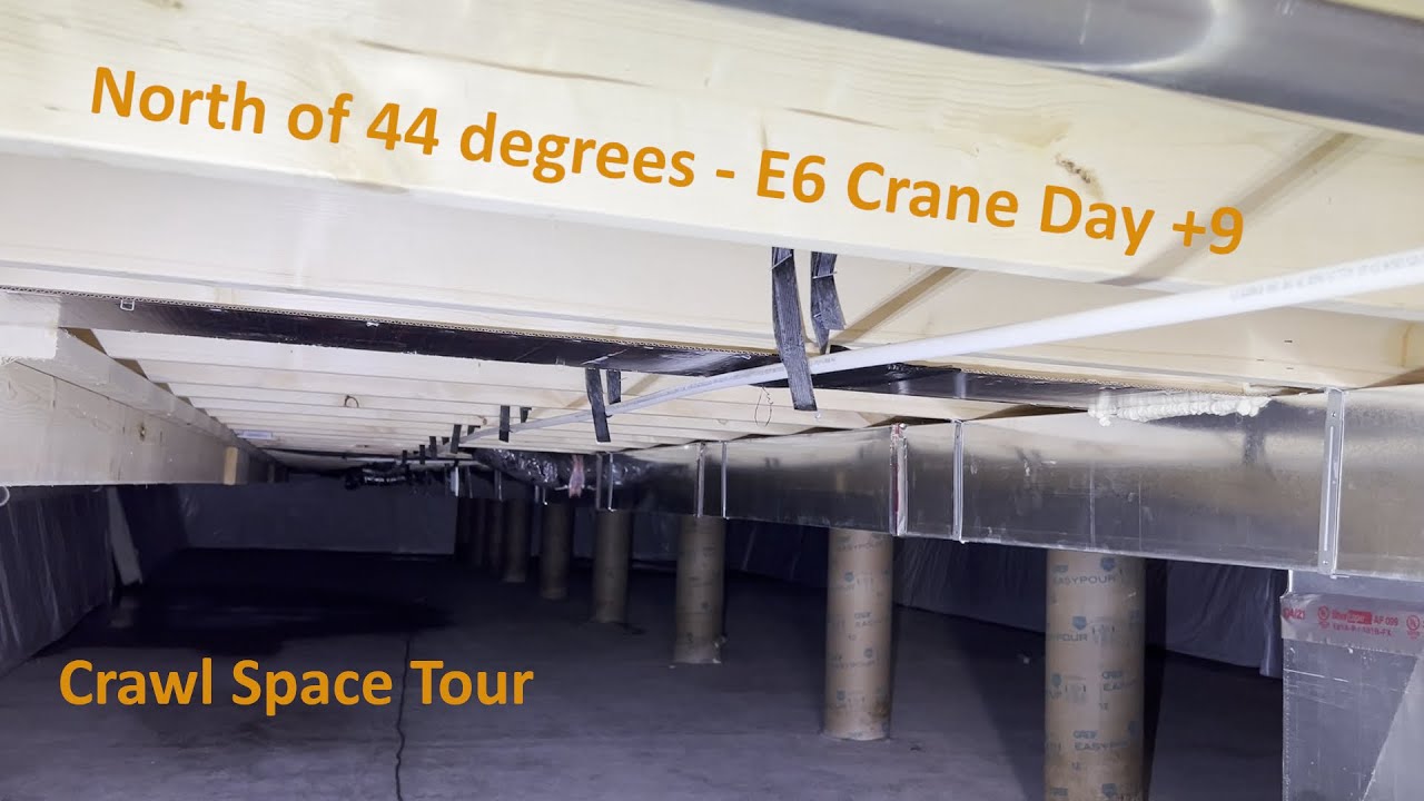 Modular House Crawl Space Tour