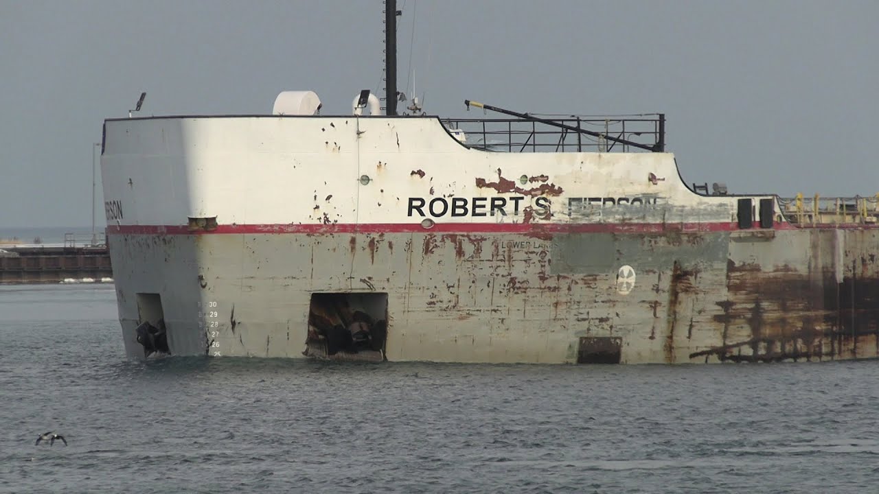 MV Robert S  Pierson Is A 192M Bulk Carrier Operated On The North American Great Lakes
