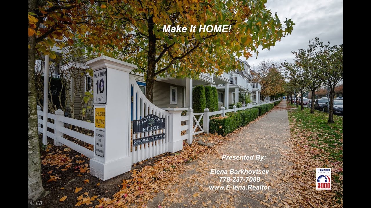 SOLD! 16-8890 Walnut Grove, Langley