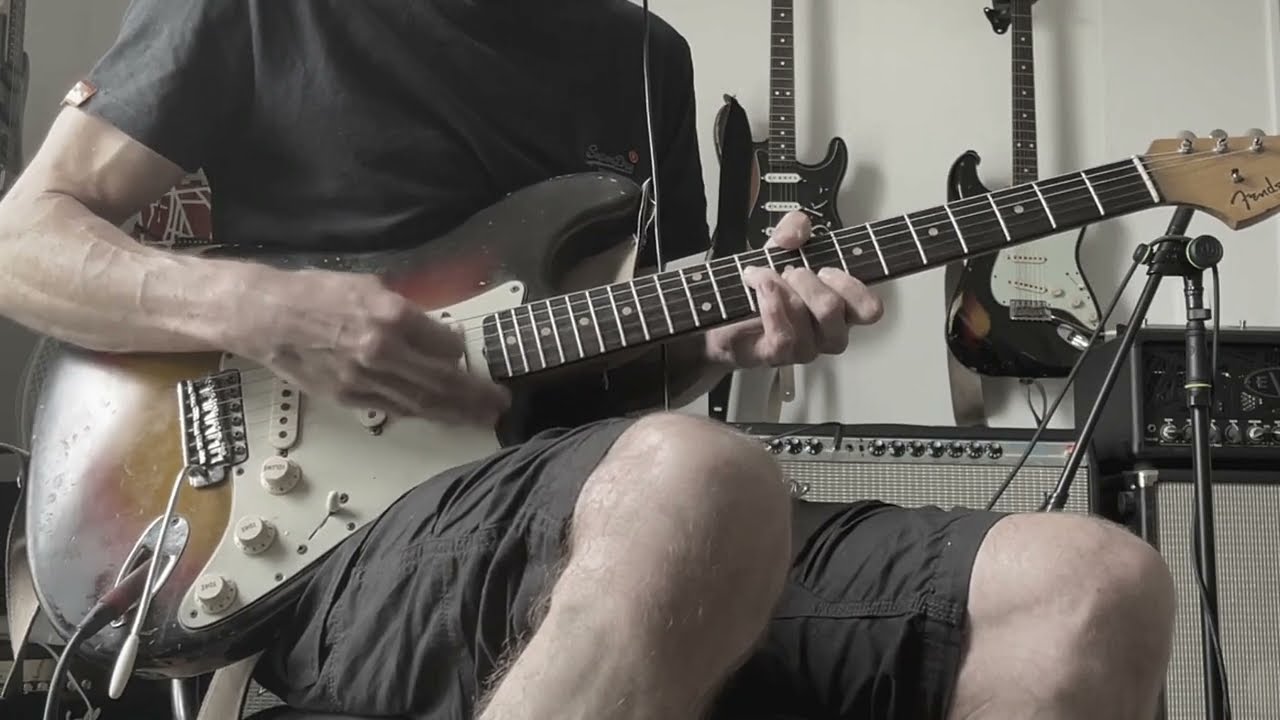 Slow minor blues  Stevie Ray Vaughan Tin Pan Alley style
