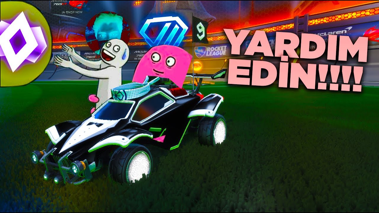 YALVARIRIM BİRİ BENİ BU ELODAN KURTARSIN! | 2v2 Rekabetçi | ( @AydinhoShorts Rocket League Türkçe)