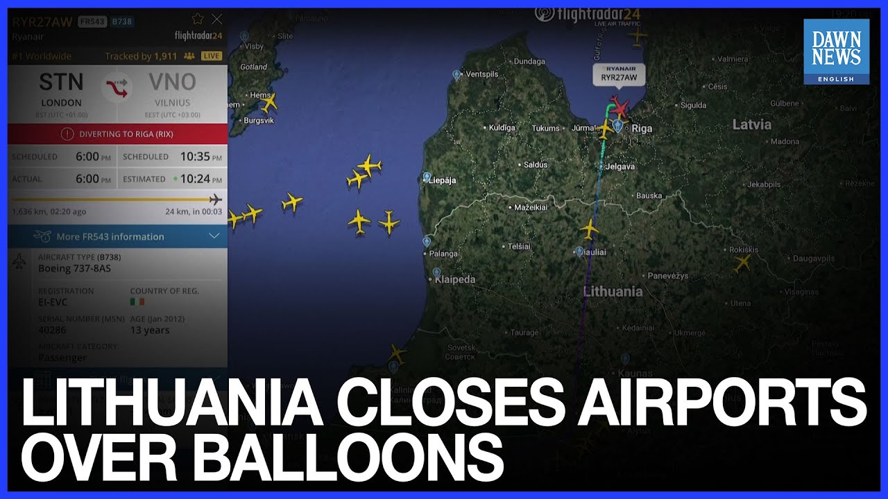 Lithuania Closes Airports After Balloons Enter From Belarus | European Aviation News